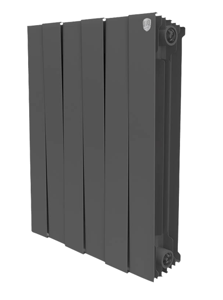 Радиатор биметаллический ROYAL THERMO PianoForte Noir Sable 500-8 секц.